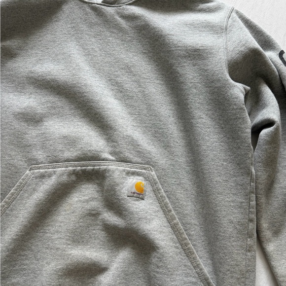 Carhartt Men's Gray Hoodie Sweater - Picture 2 of 5